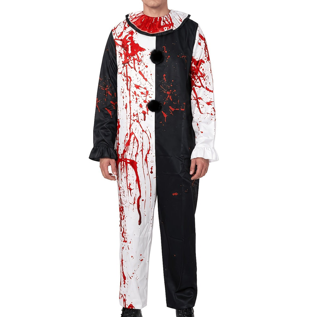 Men’s Halloween Bloody Clown Costume