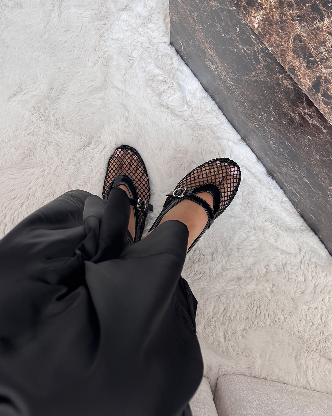 Women’s Mesh Mary Jane Flats