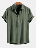 Men’s Casual Button Shirt Relaxed Fit