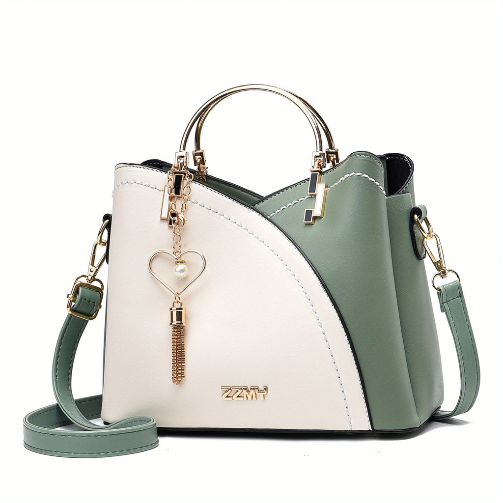 Women’s Structured Handbag With Shoulder Strap