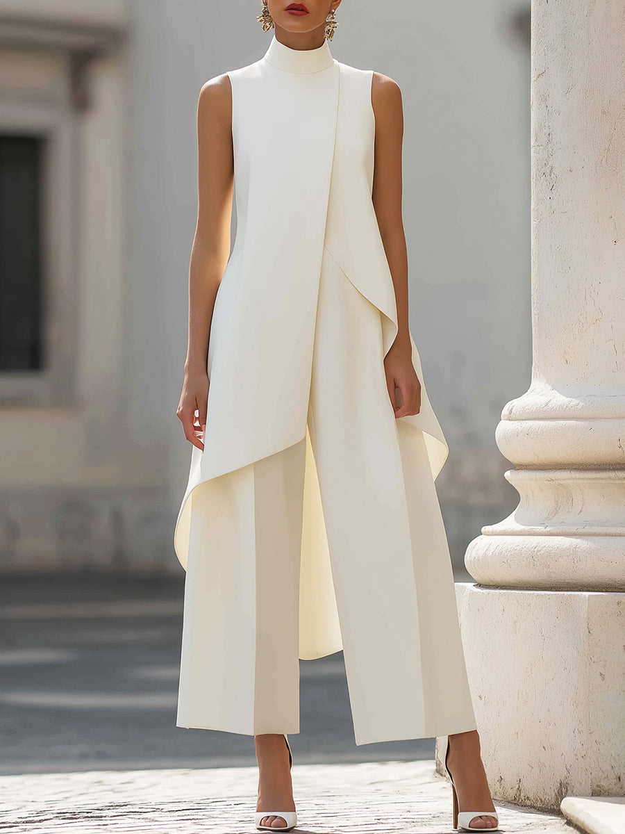 Women’s Wide-Leg Pant Set