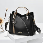 Women’s Structured Handbag With Shoulder Strap