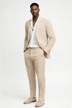Men’s Tailored Suit Casual Blazer