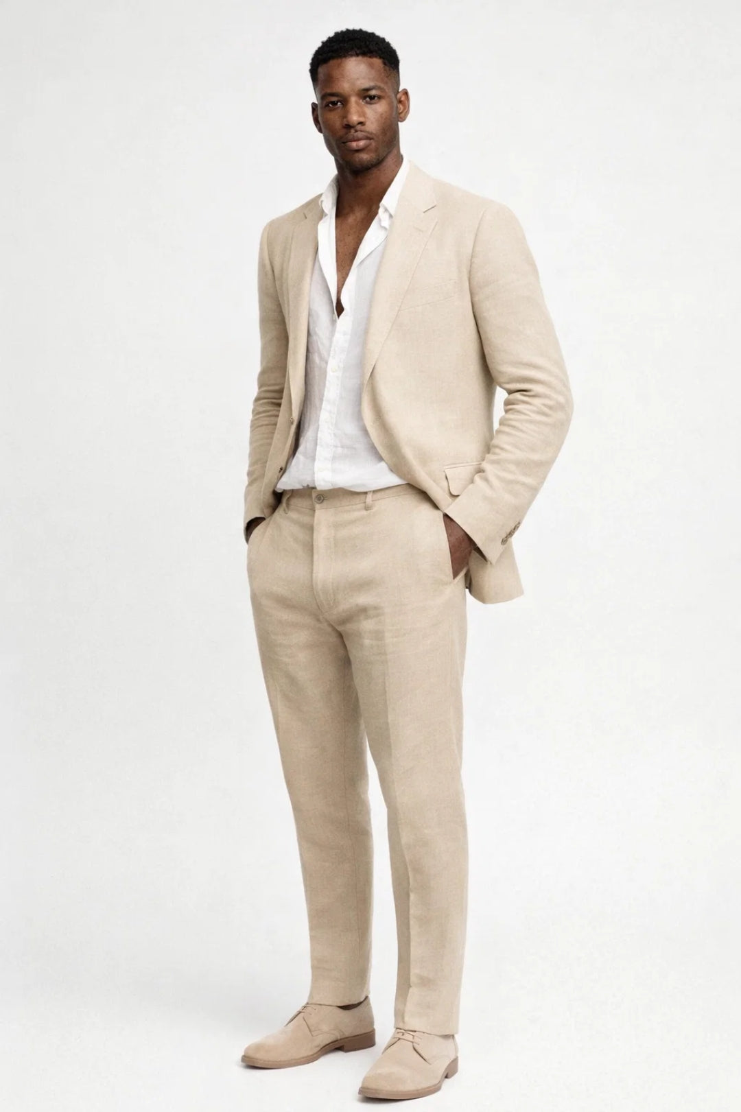 Men’s Tailored Suit Casual Blazer