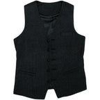 Men's Three-Piece Blazer Vest Trouser Suit
