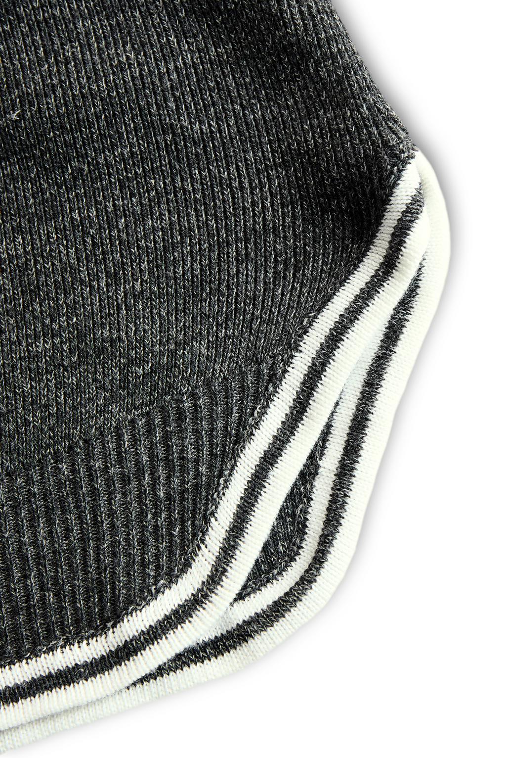 Women's Half-Zip Knit Mini Dress with Contrast Trim