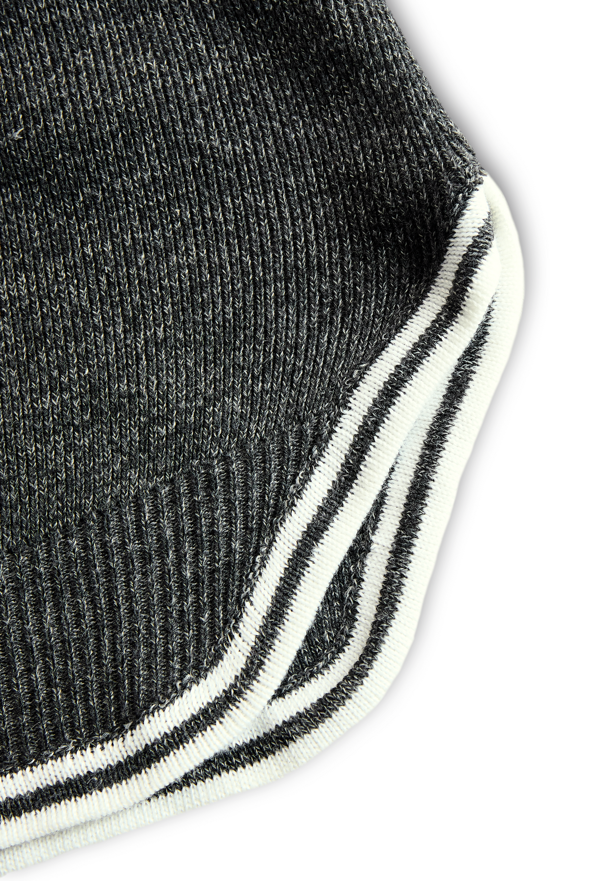 Women's Half-Zip Knit Mini Dress with Contrast Trim
