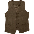 Men's Three-Piece Blazer Vest Trouser Suit
