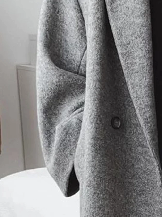 Women’s Long Double-Breasted Coat