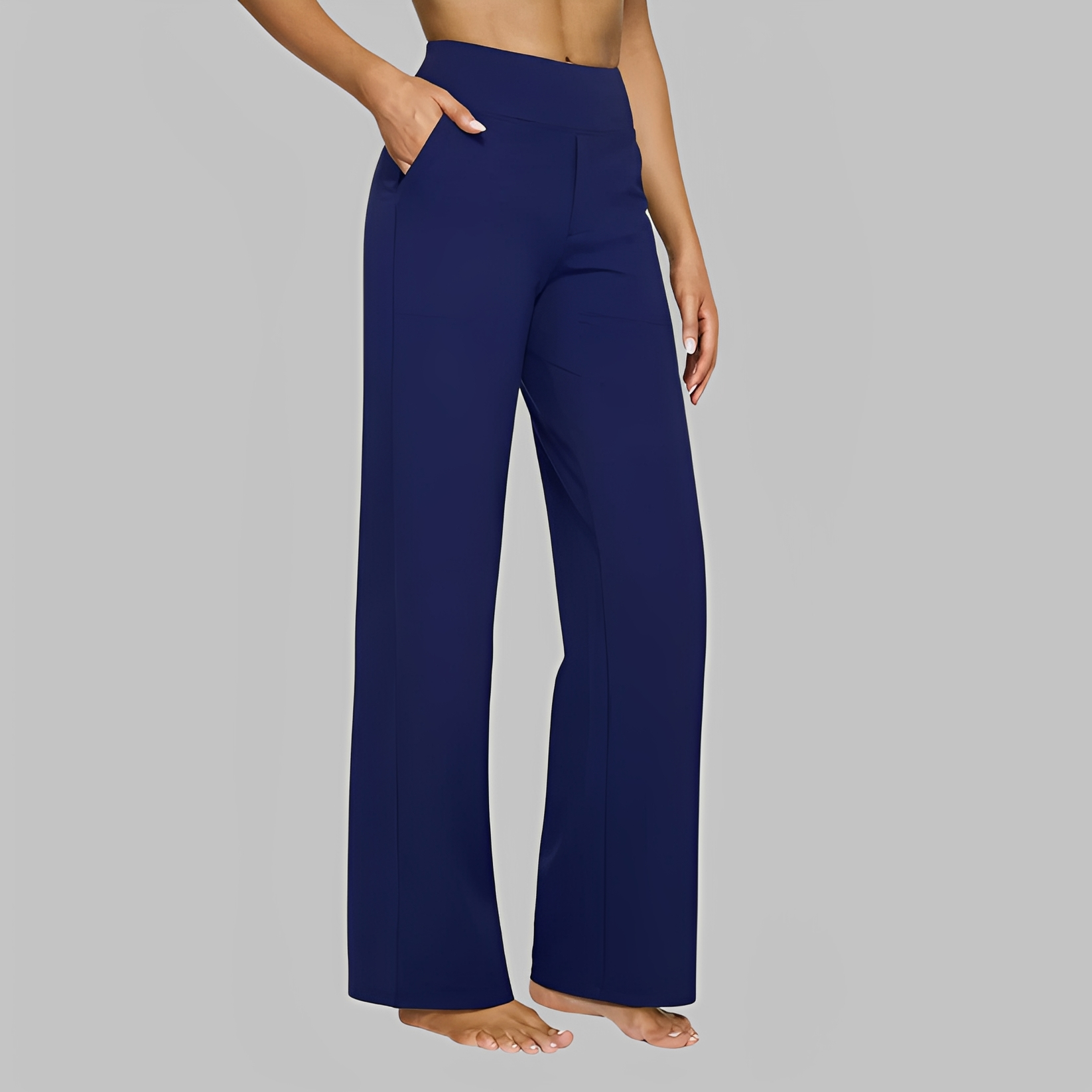 Women's High Waist Wide Leg Pants