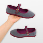 Women’s Mary Jane Flats With Buckle