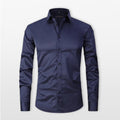 Men’s Slim Fit Shirt Button Up