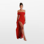 Women’s Off Shoulder Maxi Dress Elegant