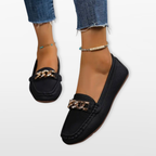 Women Orthopedic Chain Detail Loafers