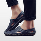 Men's Perforated Slip-On Loafers