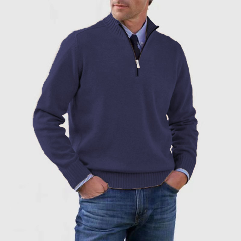 Men’s Classic Quarter-Zip Sweater