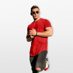 Men’s Slim Fit T Shirt Athletic Tee