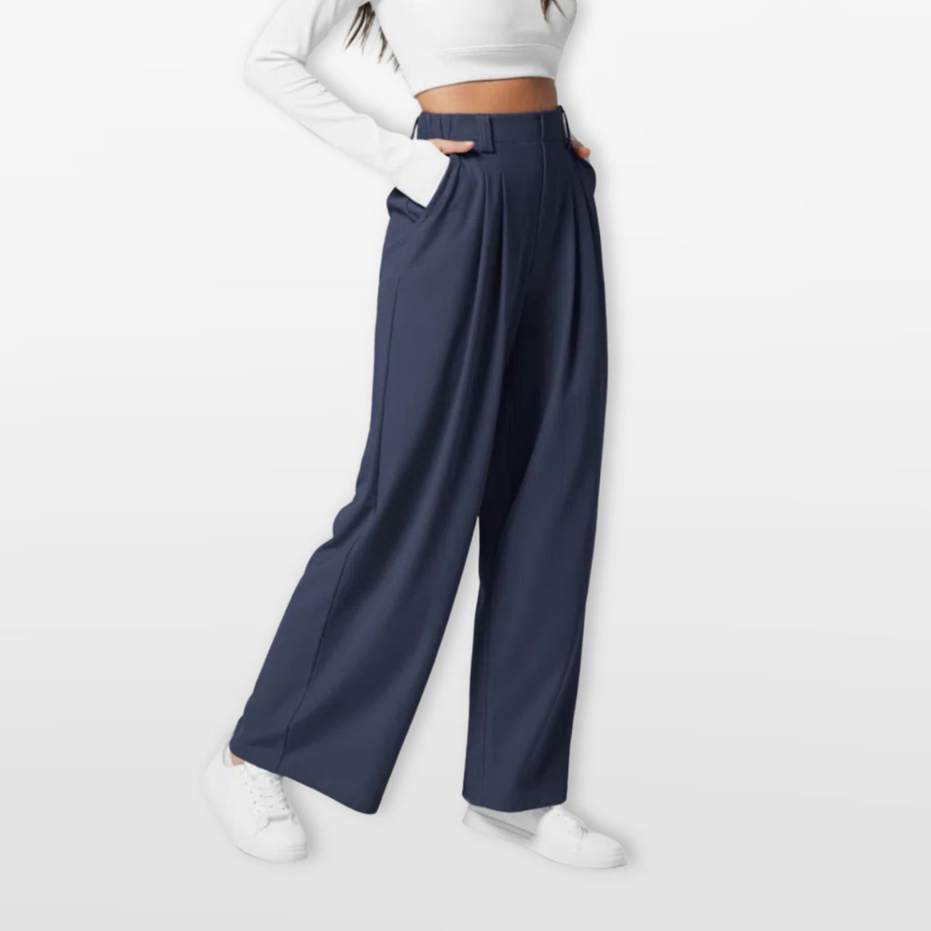 Women’s Wide Leg Pants High Waisted Pleated