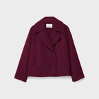 Women’s Cropped Double-Breasted Blazer