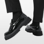 Men’s Chunky Loafers Platform Slip-On Shoes