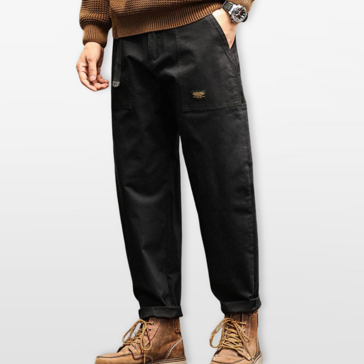 Men's Loose Fit Cargo Pants
