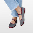Women’s Mary Jane Flats With Buckle