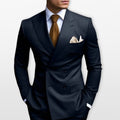 Men’s Double Breasted Suit Slim Fit Tailored