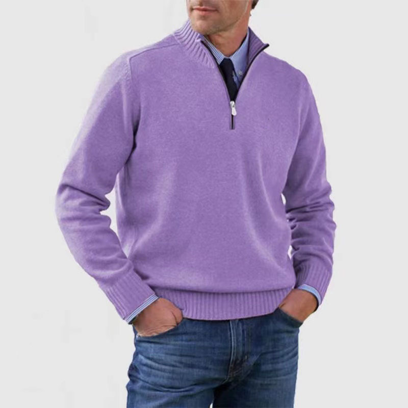 Men’s Classic Quarter-Zip Sweater
