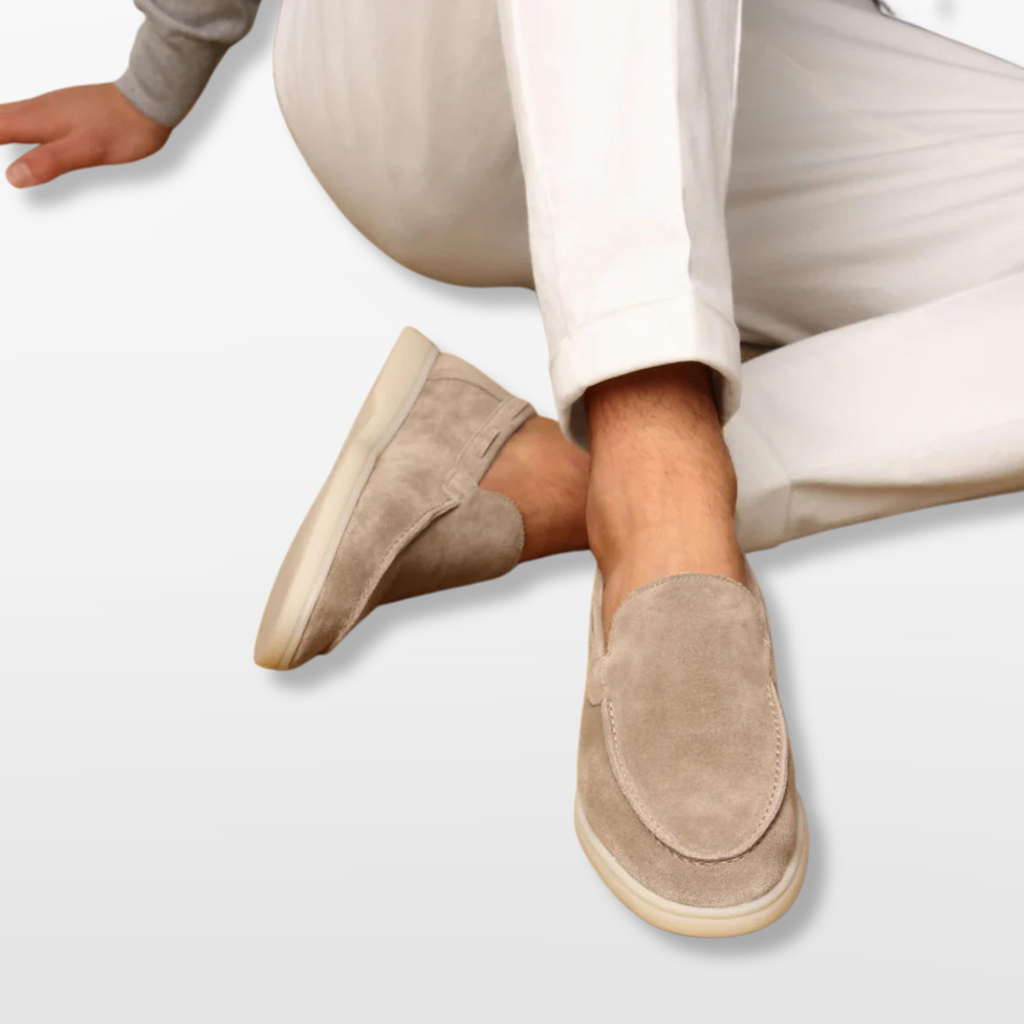 Men Casual Suede Loafers Slip On