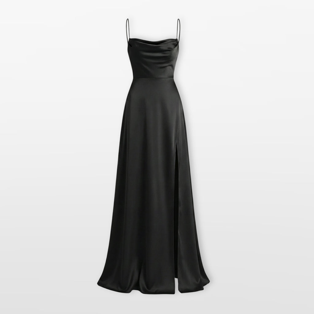 Women’s Maxi Dress Satin Evening Gown