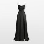 Women’s Maxi Dress Satin Evening Gown