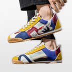 Men’s Color Block Sneakers Retro Trainers