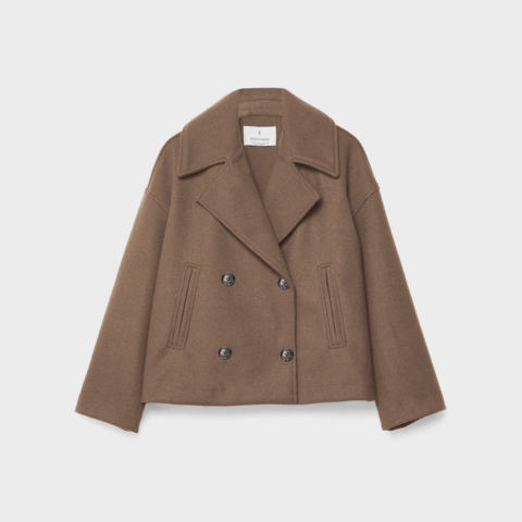 Women’s Cropped Double-Breasted Blazer