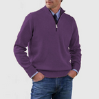 Men’s Classic Quarter-Zip Sweater