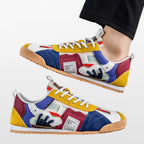 Men’s Color Block Sneakers Retro Trainers