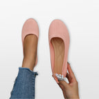 Women’s Knit Flats Lightweight Slip On Shoes