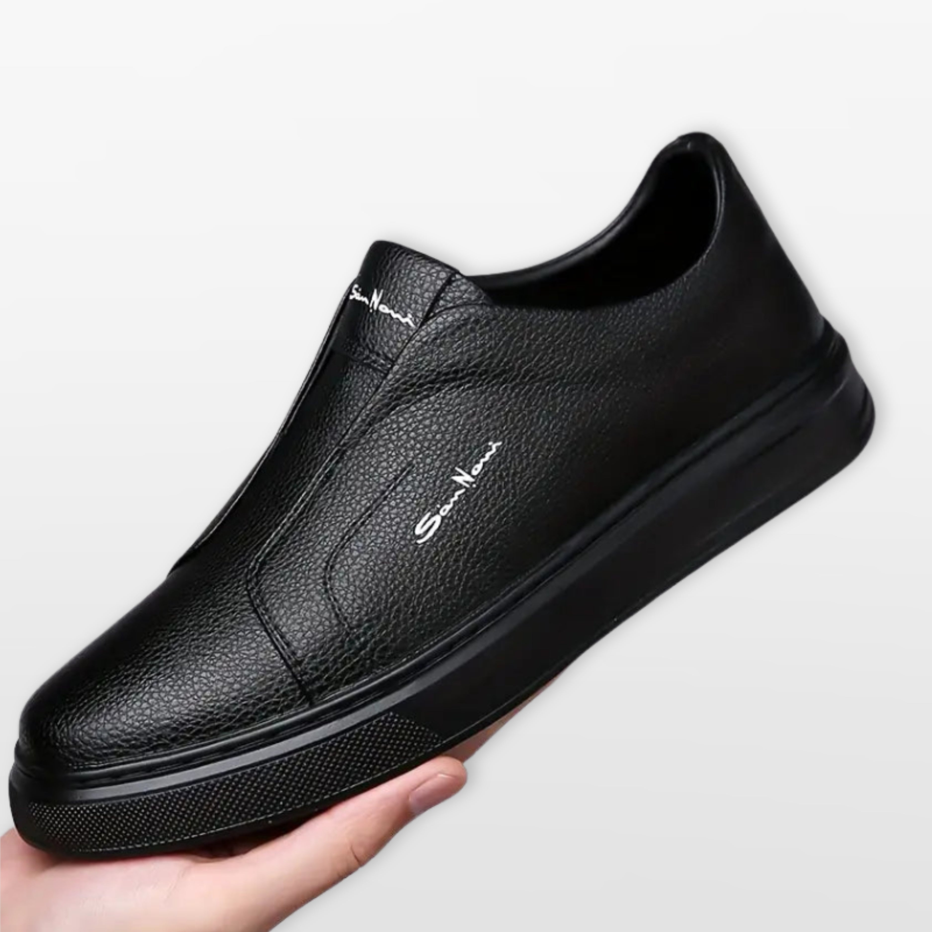 Men’s Slip-On Sneakers Minimalist Casual Style