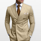 Men’s Double Breasted Suit Slim Fit Tailored