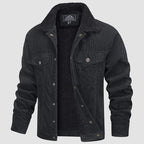 Men’s Textured Collar Short Jacket