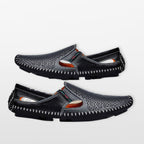 Men's Perforated Slip-On Loafers