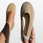 Women’s Knit Flats Lightweight Slip On Shoes