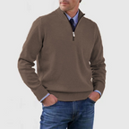 Men’s Classic Quarter-Zip Sweater