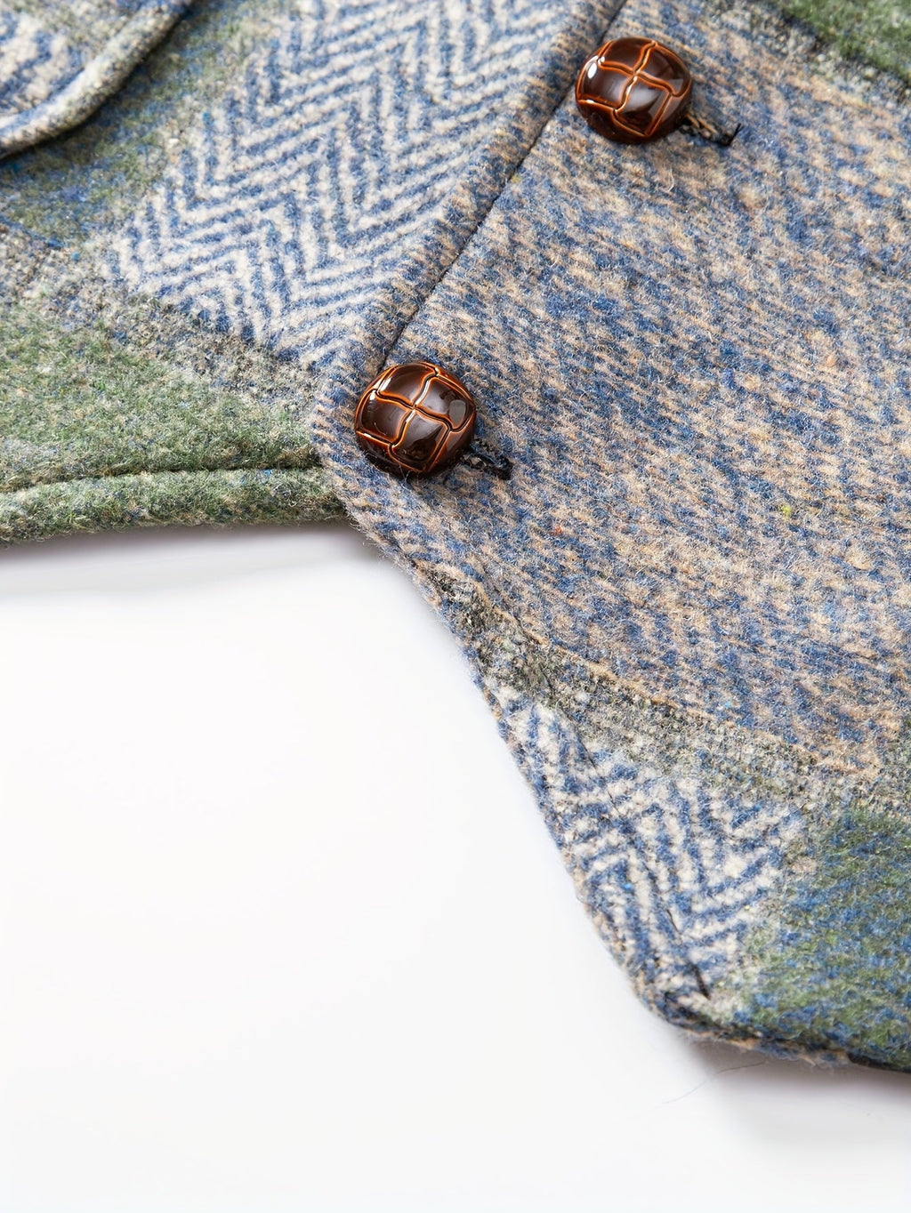 Men’s Formal Patchwork Vest