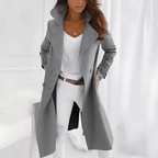 Women’s Long Double-Breasted Coat