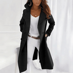 Women’s Long Double-Breasted Coat