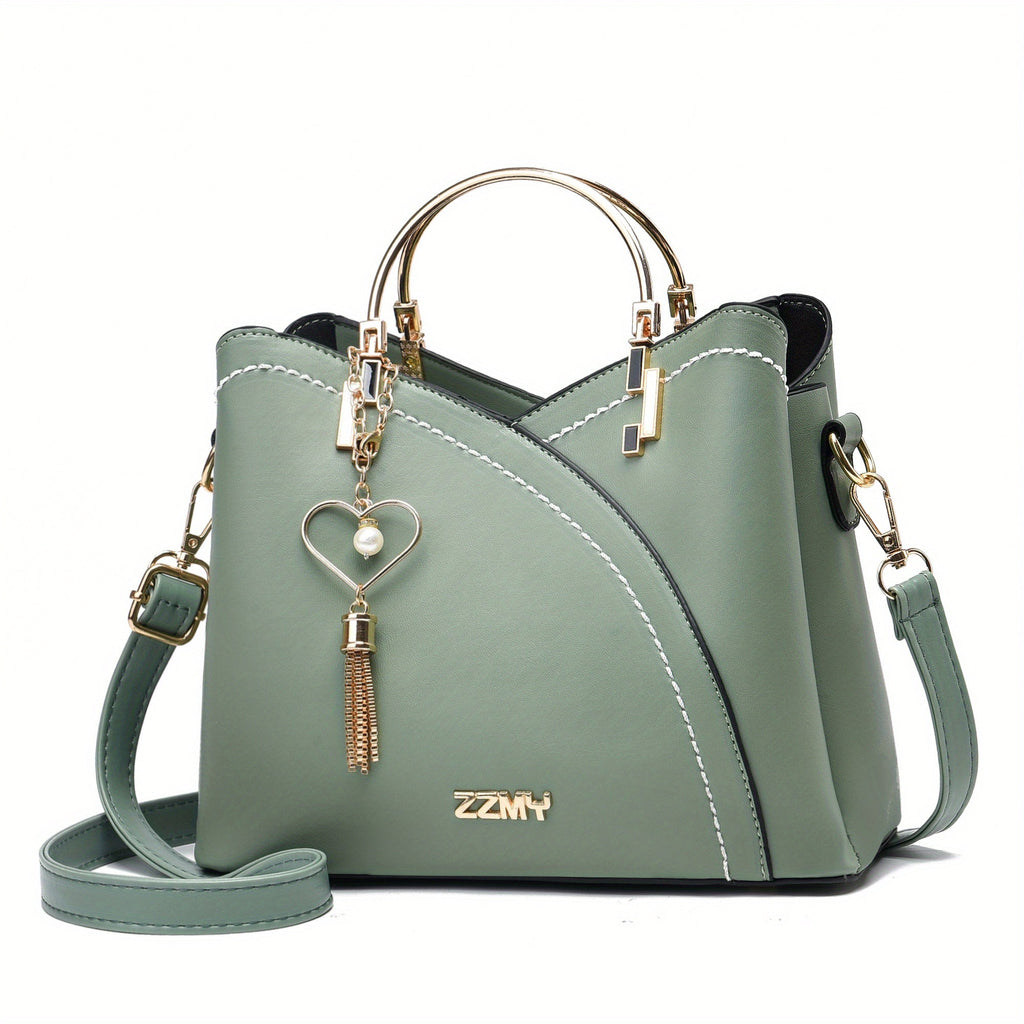 Women’s Structured Handbag With Shoulder Strap