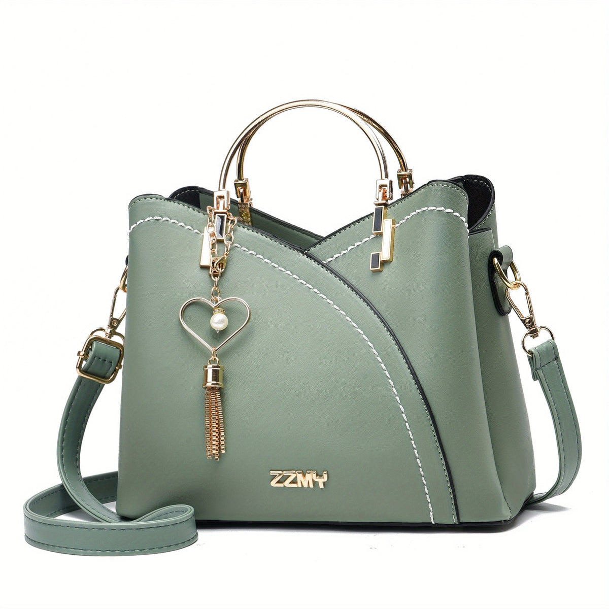 Women’s Structured Handbag With Shoulder Strap