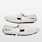 Men's Perforated Slip-On Loafers