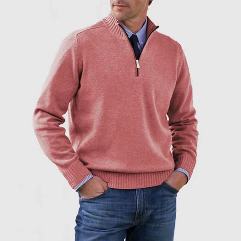 Men’s Classic Quarter-Zip Sweater