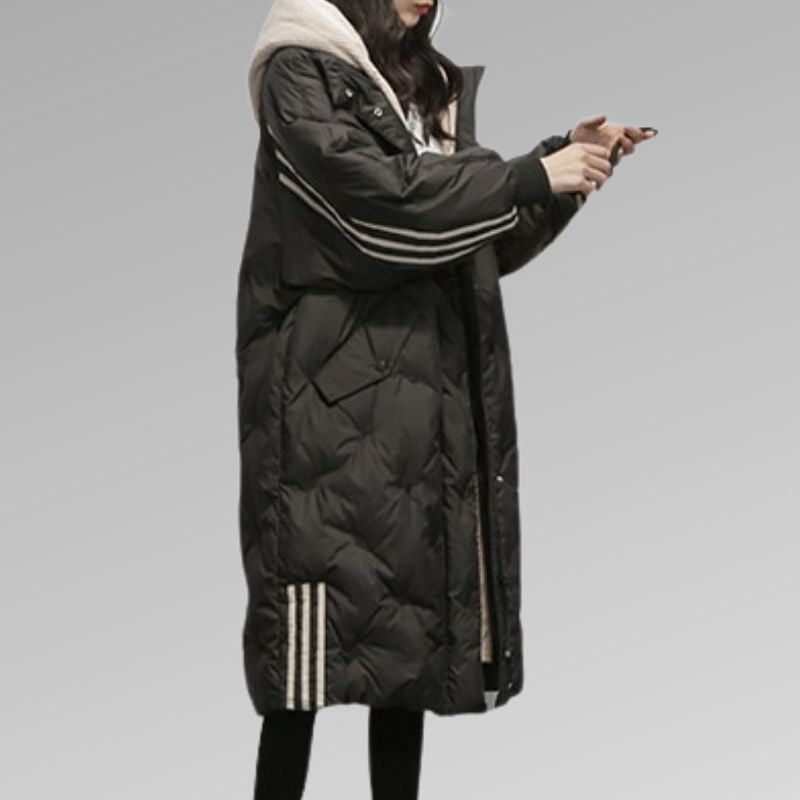 Women's Long Hooded Winter Jacket